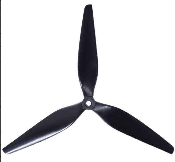 Propellers Gemfan Tri-Blade 1050-3 (1 CCW + 1 CW) - 